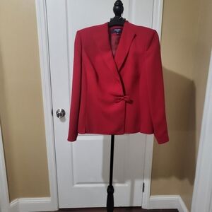 Jones Wear Classic Red Blazer